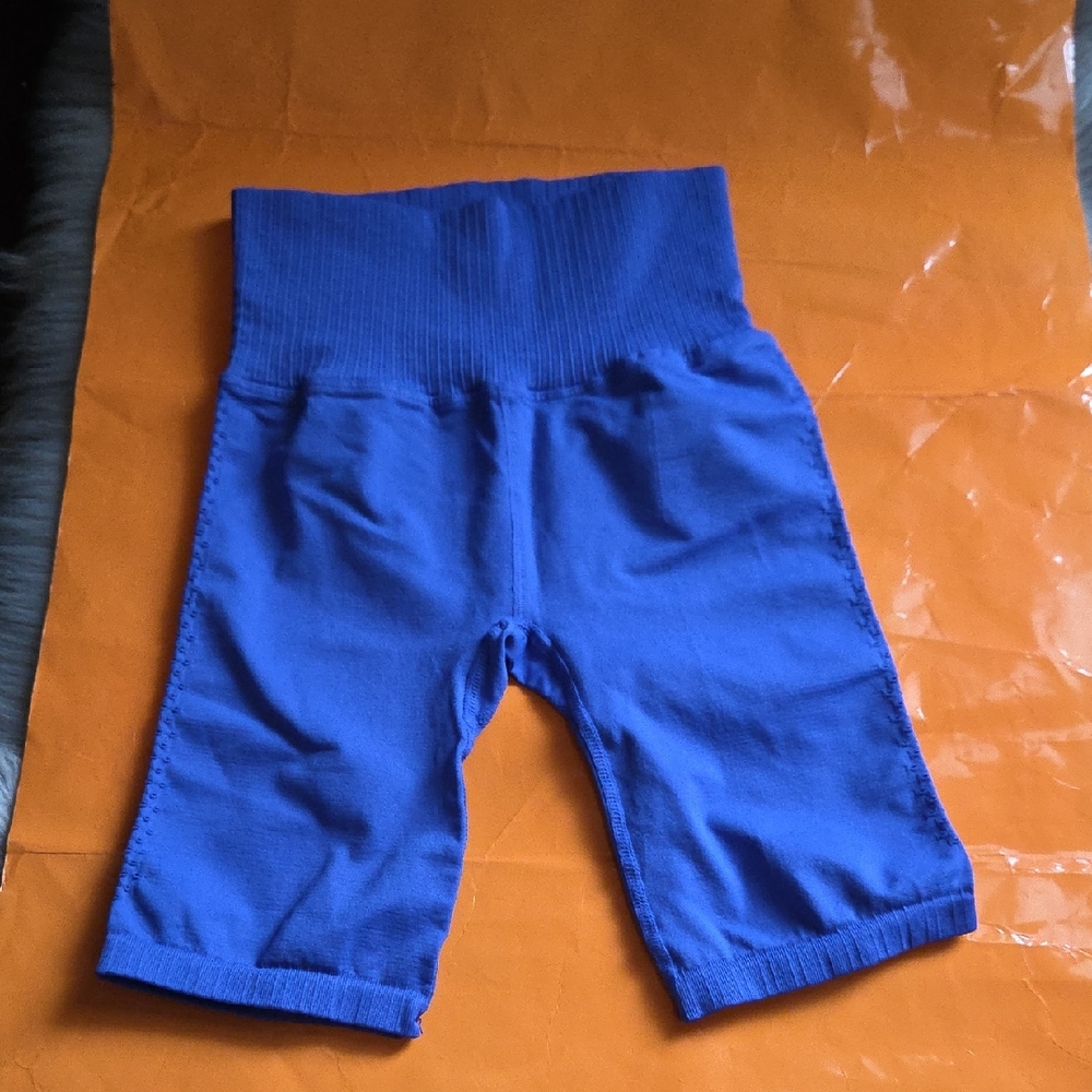 Nwot! Free People Movement Good Bike Short Blueish Purple Size Xs